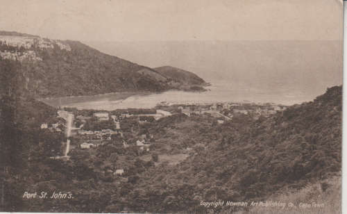 USED POST CARD PORT ST JOHNS