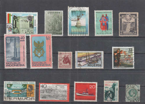 WORLD SELECTION BID PER STAMP TO TAKE ALL CARD EXCLUDED