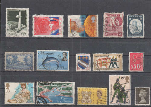 WORLD SELECTION BID PER STAMP TO TAKE ALL CARD EXCLUDED
