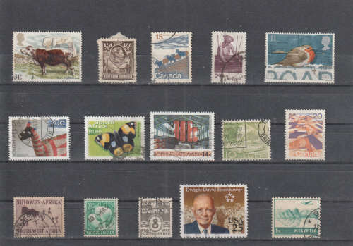 WORLD SELECTION BID PER STAMP TO TAKE ALL CARD EXCLUDED