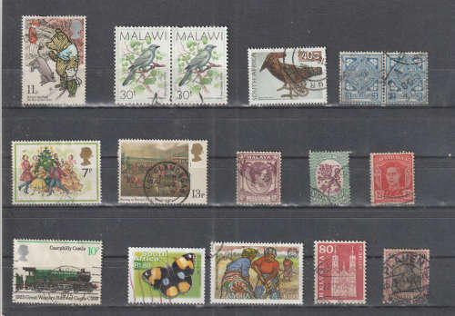 WORLD SELECTION BID PER STAMP TO TAKE ALL CARD EXCLUDED