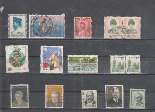 WORLD SELECTION BID PER STAMP TO TAKE ALL CARD EXCLUDED