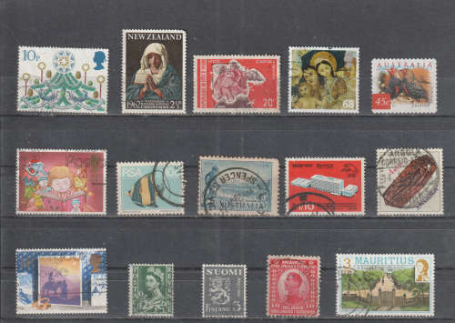 WORLD SELECTION BID PER STAMP TO TAKE ALL CARD EXCLUDED