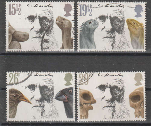 ENGLAND 1982 The 100th Anniversary of the Death of Charles Darwin UNH SG 1175-8