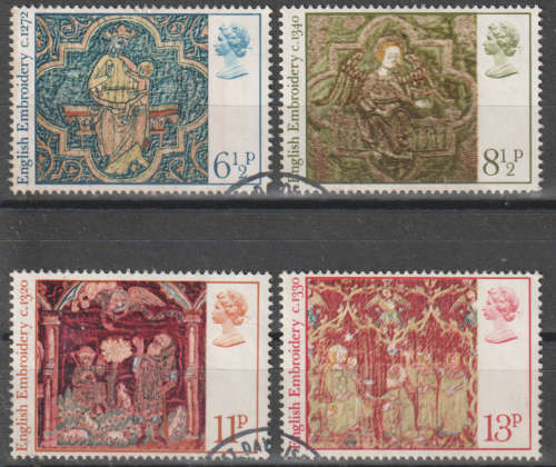 ENGLAND 1976 Christmas Stamps UNH SG 1018-21