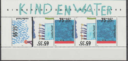 NETHERLANDS 1988 Child Care UMM SG MS1546