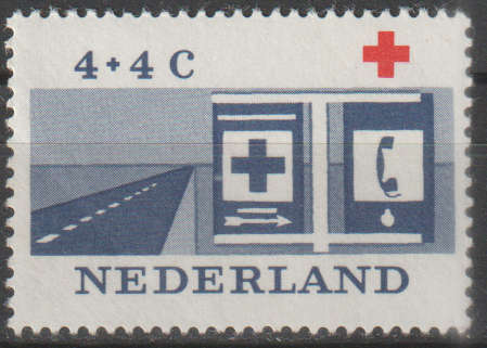 NETHERLANDS 1963 Red Cross UMM SG 953