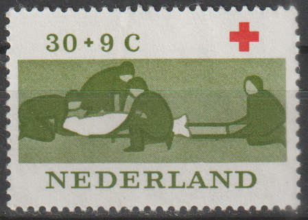 NETHERLANDS 1963 Red Cross UMM SG 957
