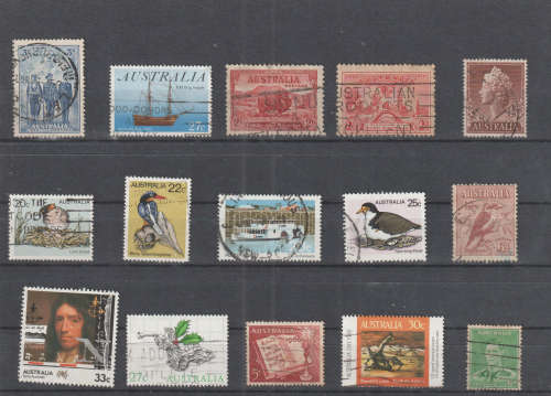 AUSTRALIA SELECTION BID PER STAMP TO TAKE ALL CARD EXCLUDED