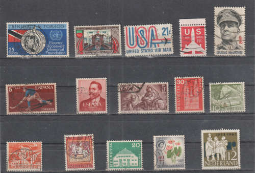 WORLD SELECTION BID PER STAMP TO TAKE ALL CARD EXCLUDED