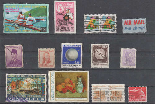 WORLD SELECTION BID PER STAMP TO TAKE ALL CARD EXCLUDED