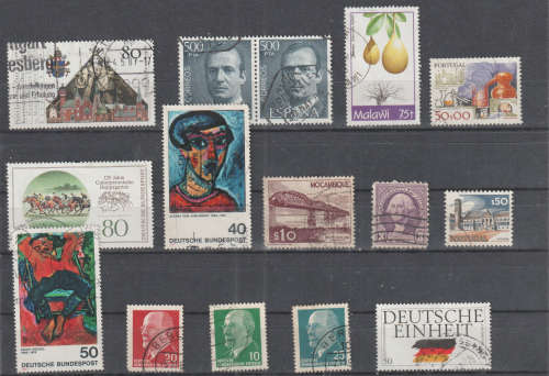 WORLD SELECTION BID PER STAMP TO TAKE ALL CARD EXCLUDED