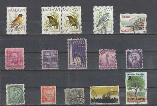 WORLD SELECTION BID PER STAMP TO TAKE ALL CARD EXCLUDED
