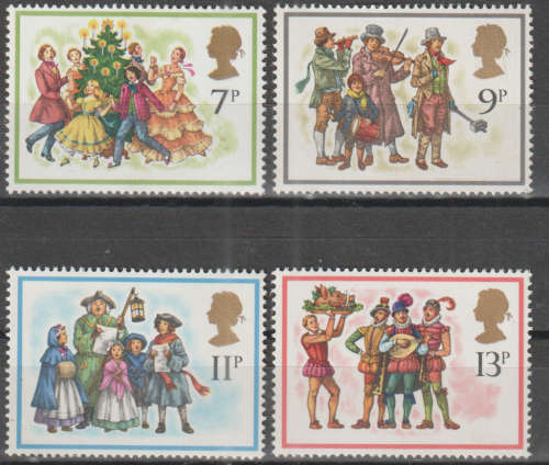 ENGLAND 1978 Christmas Stamps UMM SG 1071-4