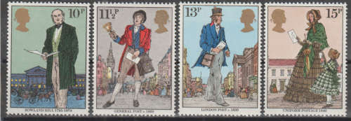 ENGLAND 1979 The 100th Anniversary of the Death of Sir Rowland Hill UMM SG 1095-8