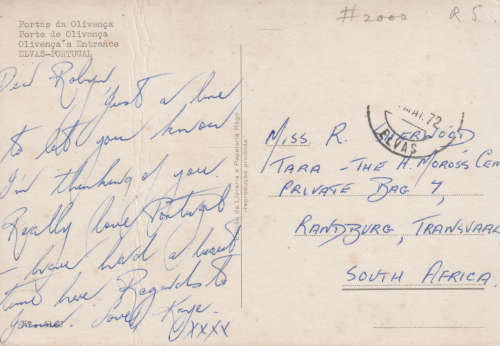 USED POST CARD
