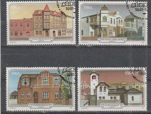 SWA 1981 Historic Buildings of Luderitz CTO SACC 390-3