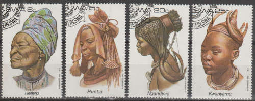 SWA 1982 Female Headdresses CTO SACC 411-4