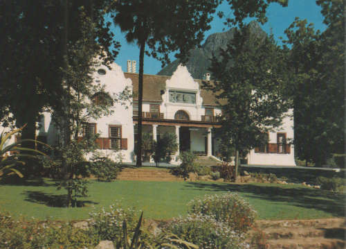 MINT POST CARD GROOT SCHUUR SA