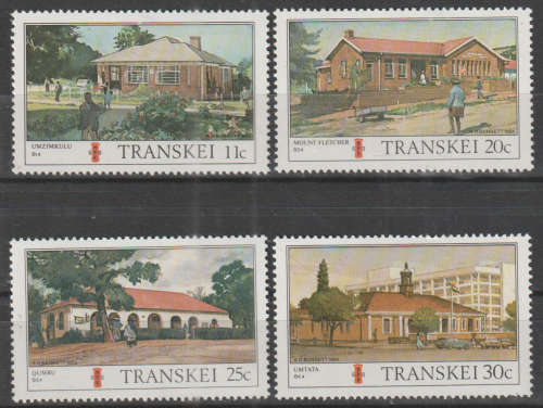 TRANSKEI 1984 Transkei Post Offices UMM SG 139-42