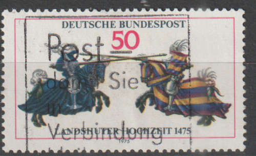 GERMANY 1975 The 500th Anniversary of the Landhuter Town ULH SG 1737