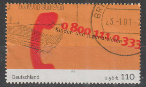 GERMANY 2001 The Youth Telephone ULH SG 3034