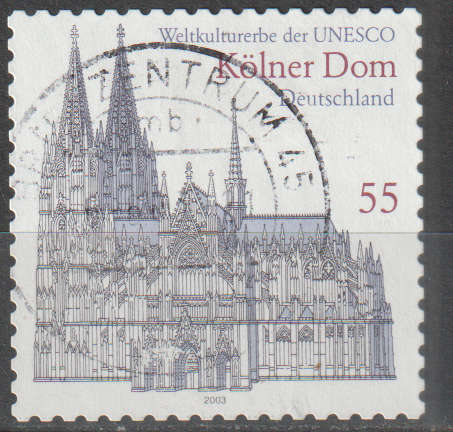 GERMANY 2003 UNESCO World Heritage, Cologne Cathedral ULH SG 3209