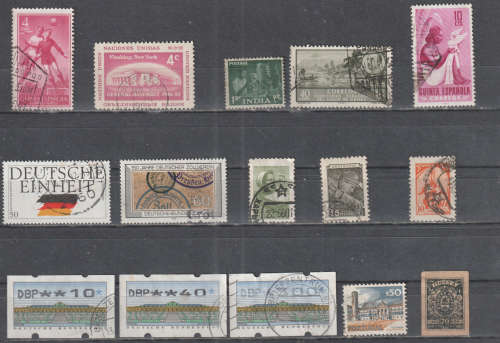 WORLD SELECTION BID PER STAMP TO TAKE ALL CARD EXCLUDED