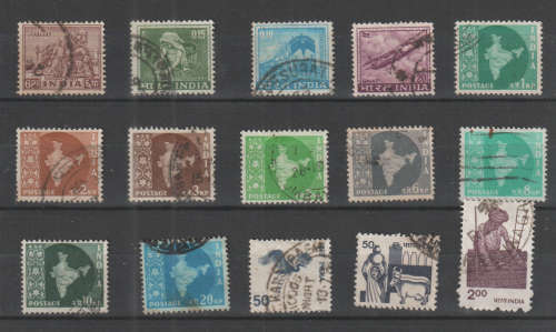 INDIA SELECTION BID PER STAMP TO TAKE ALL CARD EXCLUDED