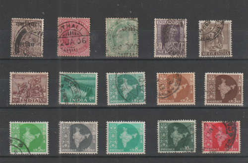 INDIA SELECTION BID PER STAMP TO TAKE ALL CARD EXCLUDED