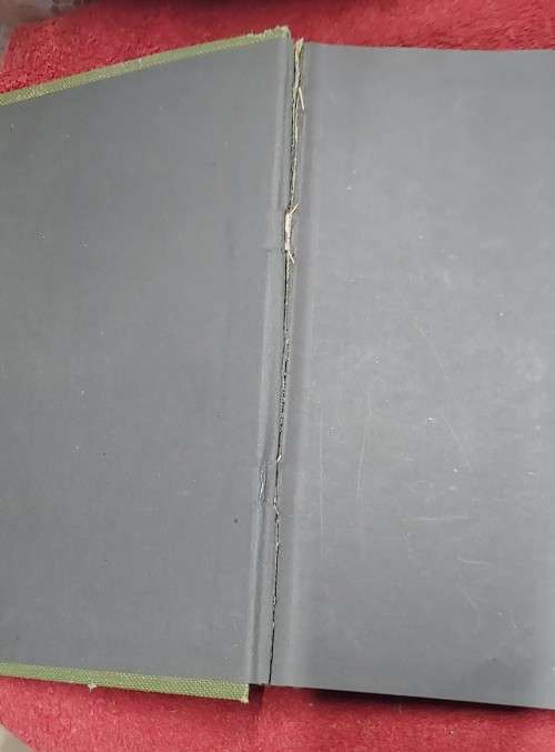 LARGE VINTAGE POST CARD ALBUM MAJORITY OF PAGES NOT USED REDUCED