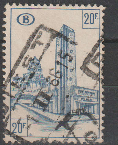 BELGIUM RAIL POSTAGE STAMP