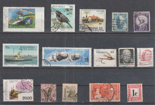 WORLD SELECTION BID PER STAMP TO TAKE ALL CARD EXCLUDED