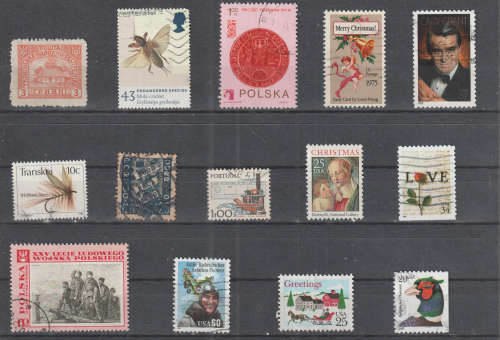 WORLD SELECTION BID PER STAMP TO TAKE ALL CARD EXCLUDED