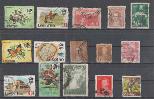 WORLD SELECTION BID PER STAMP TO TAKE ALL CARD EXCLUDED
