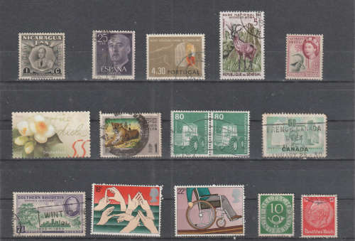 WORLD SELECTION BID PER STAMP TO TAKE ALL CARD EXCLUDED