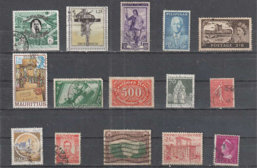 WORLD SELECTION BID PER STAMP TO TAKE ALL CARD EXCLUDED