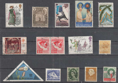 WORLD SELECTION BID PER STAMP TO TAKE ALL CARD EXCLUDED