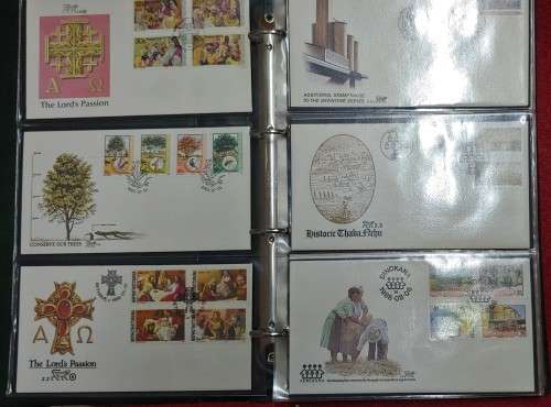FIRST DAY COVER ALBUM FULL 69 COVERS 11 FIRST DAY SHEETS BOPHUTHATSWANA/CISKEI