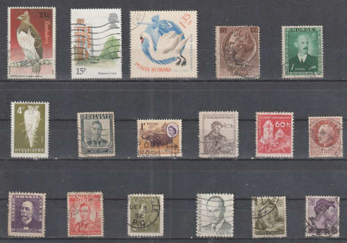 WORLD SELECTION BID PER STAMP TO TAKE ALL CARD EXCLUDED