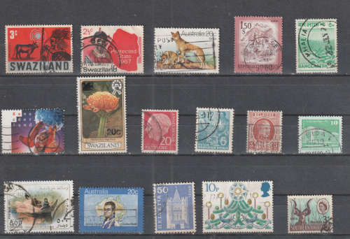 WORLD SELECTION BID PER STAMP TO TAKE ALL CARD EXCLUDED