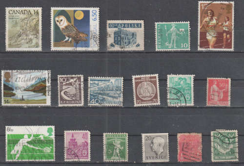 WORLD SELECTION BID PER STAMP TO TAKE ALL CARD EXCLUDED