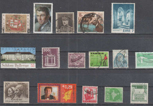 WORLD SELECTION BID PER STAMP TO TAKE ALL CARD EXCLUDED