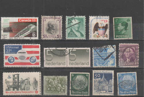 WORLD SELECTION BID PER STAMP TO TAKE ALL CARD EXCLUDED