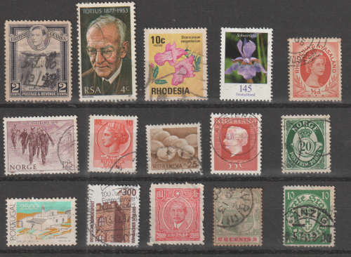 WORLD SELECTION BID PER STAMP TO TAKE ALL CARD EXCLUDED