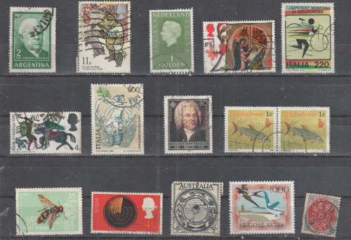WORLD SELECTION BID PER STAMP TO TAKE ALL CARD EXCLUDED