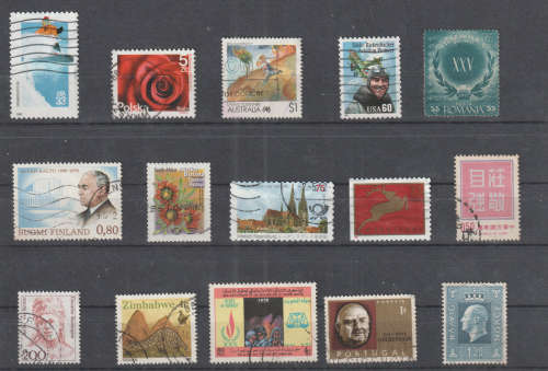WORLD SELECTION BID PER STAMP TO TAKE ALL CARD EXCLUDED