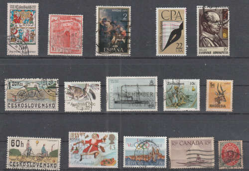 WORLD SELECTION BID PER STAMP TO TAKE ALL CARD EXCLUDED
