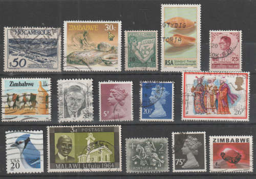 WORLD SELECTION BID PER STAMP TO TAKE ALL CARD EXCLUDED