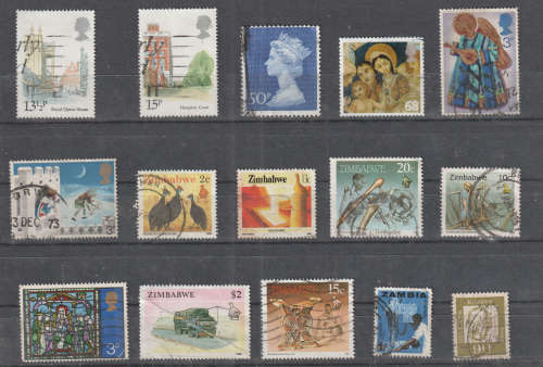 WORLD SELECTION BID PER STAMP TO TAKE ALL CARD EXCLUDED